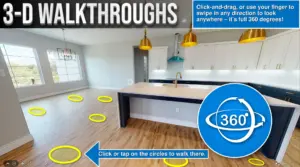 3-D Walkthroughs virtual tour